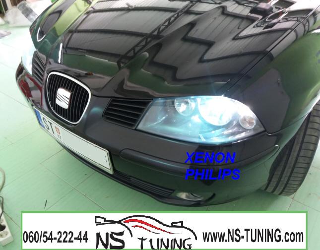 seat ibiza cordoba xenon svetla h7 sijalica philips ugradnja novi sad